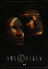 6x798 X-FILES TV 1sh '90s David Duchovny & sexy Gillian Anderson as Mulder & Scully!