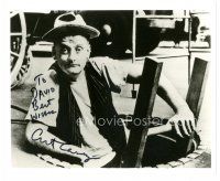 6t494 ART CARNEY signed 8x10 REPRO still '80s as Ed Norton the sewer worker from The Honeymooners!