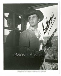 6t497 BEN COOPER signed 8x10 REPRO still '80s close up in cowboy costume holding rifle!