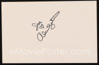 6t090 ALICIA SILVERSTONE signed 5.5 x 8.5 index card '90s can be framed together with a repro still!