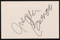 6t092 ANGELA BASSETT signed 5.5 x 8.5 index card '90s can be framed together with a repro still!