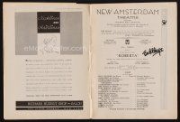6t198 BOB HOPE signed playbill '33 when he appeared in the stage production of Roberta!