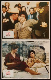 6w744 AND JUSTICE FOR ALL 2 LCs '79 directed by Norman Jewison, Al Pacino is out of order!