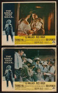 6w025 ACE HIGH 8 LCs '69 Eli Wallach, Terence Hill, Brock Peters, spaghetti western!