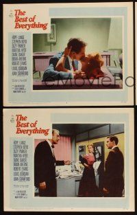 6w553 BEST OF EVERYTHING 3 LCs '59 Hope Lange, Stephen Boyd, nakedly exposes the female jungle!