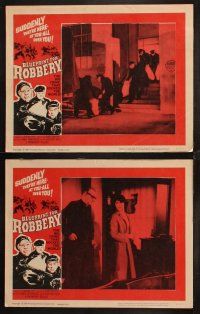 6w051 BLUEPRINT FOR ROBBERY 8 LCs '61 Romo Vincent, the crime that rocked the world!