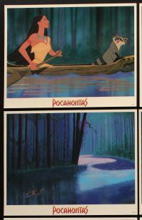 6w008 POCAHONTAS 10 LCs '95 Walt Disney, Native American Indian cartoon images!