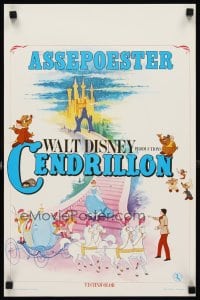 6y692 CINDERELLA Belgian R70s Walt Disney classic romantic musical fantasy cartoon!