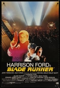 6y440 BLADE RUNNER Italian commercial poster '82 Harrison Ford, replicant Rutger Hauer, Sean Young