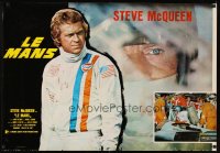 6y374 LE MANS ItalianEnglish lrg pbusta '71 great images of race car driver Steve McQueen!