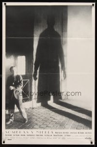 6y123 SHADOWS & FOG Spanish '92 cool photographic image of Woody Allen by Brian Hamill!
