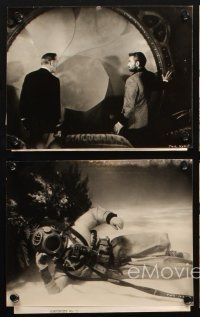 6z800 20,000 LEAGUES UNDER THE SEA 4 7.25x9 stills '55 includes cool underwater camera candid!