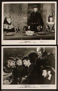 6z689 BECKET 6 8x10 stills '64 Peter O'Toole, Richard Burton in the title role!