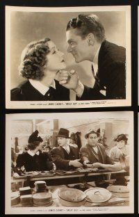 6z551 GREAT GUY 8 8x10 stills '36 great images of James Cagney & pretty Mae Clarke!