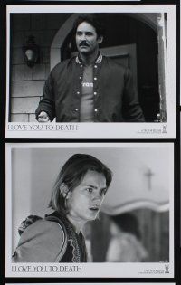 6z368 I LOVE YOU TO DEATH 13 8x10 stills '90 Kevin Kline, Tracey Ullman, Plowright, River Phoenix