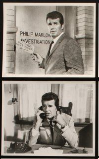 6z354 MARLOWE 14 8x10 stills '69 detective James Garner, Rita Moreno, Gayle Hunnicutt