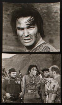 6z332 NAVAJO JOE 16 8x10 stills '67 Sergio Corbucci, Burt Reynolds as Native American Indian!