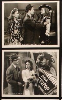 6z741 SOMETHING TO SHOUT ABOUT 6 deluxe 8x10 stills '43 Don Ameche, Janet Blair, Jack Oakie