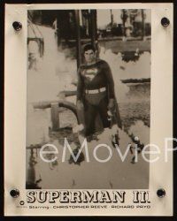 6z852 SUPERMAN III 4 8x10 stills '83 Christopher Reeve, Richard Pryor, Margot Kidder