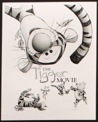 6z856 TIGGER MOVIE 4 8x10 stills '00 Winnie the Pooh, Piglet, Roo, Rabbit & Eeyore too!