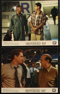 6z212 INDEPENDENCE DAY 6 color 8x10 stills '96 Will Smith, Bill Pullman, Jeff Goldblum!