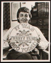6z876 IT WAS 20 YEARS AGO TODAY 3 TV English 8x10 stills '87 Paul McCartney, George Harrison!