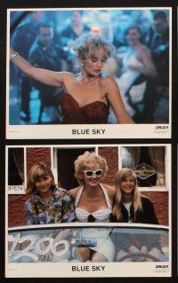 6z041 BLUE SKY 8 8x10 mini LCs '94 Jessica Lange, Tommy Lee Jones, directed by Tony Richardson!