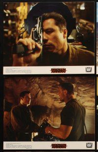 6z174 BROKEN ARROW 7 8x10 mini LCs '96 John Travolta, Christian Slater, directed by John Woo!