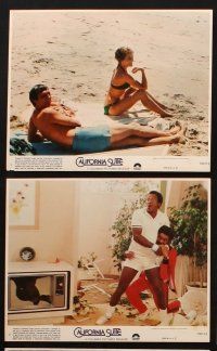 6z049 CALIFORNIA SUITE 8 8x10 mini LCs '78 Alan Alda, Michael Caine, Jane Fonda, all-star cast!