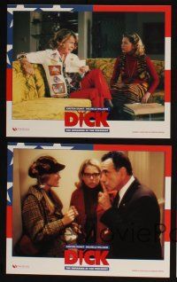6z068 DICK 8 8x10 mini LCs '99 sexy Kirsten Dunst & Michelle Williams, Richard Nixon satire!