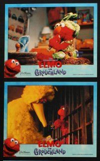 6z073 ELMO IN GROUCHLAND 8 8x10 mini LCs '99 Sesame Street Muppets, Vanessa Williams!