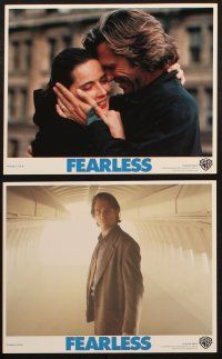 6z077 FEARLESS 8 8x10 mini LCs '93 Jeff Bridges, Isabella Rossellini, directed by Peter Weir!