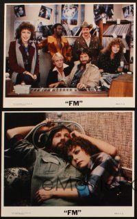 6z240 FM 4 8x10 mini LCs '78 wacky Martin Mull, Eileen Brennan, radio rock 'n' roll comedy!