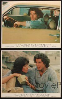 6z244 MOMENT BY MOMENT 4 8x10 mini LCs '79 directed by Jane Wagner, Lily Tomlin & John Travolta!