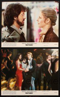 6z229 NIGHTHAWKS 5 8x10 mini LCs '81 Sylvester Stallone, Billy Dee Williams, Lindsay Wagner