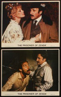 6z247 PRISONER OF ZENDA 4 8x10 mini LCs '79 Elke Sommer, wacky Peter Sellers in 3 roles!