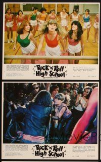 6z230 ROCK 'N' ROLL HIGH SCHOOL 5 8x10 mini LCs '79 P.J. Soles, The Ramones, punk rock!