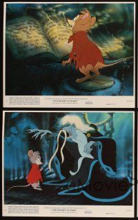 6z020 SECRET OF NIMH 9 8x10 mini LCs '82 Don Bluth, cool mouse fantasy cartoon images!