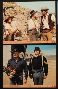 6z144 SOMETHING BIG 8 8x10 mini LCs '71 Dean Martin, Brian Keith, Honor Blackman, swinging western!