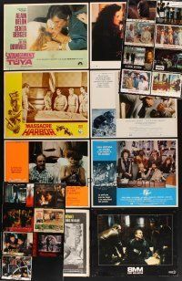 7a073 LOT OF 102 LOBBY CARDS '60s-90s great images from 23 different movies!
