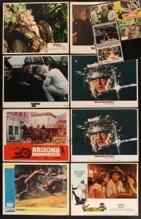 7a079 LOT OF 86 LOBBY CARDS '57 - '96 great images from 13 different movies!