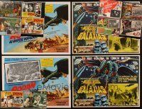 7a248 LOT OF 14 MEXICAN LOBBY CARDS '50s-70s cool images from horror, sci-fi, and more!