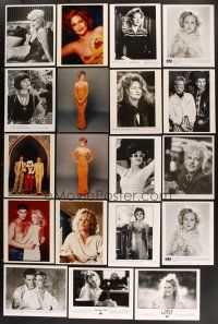 7a229 LOT OF 19 MELANIE GRIFFITH 8x10 B&W & COLOR REPROs '90s full-length & close up portraits!