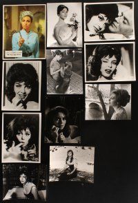 7a152 LOT OF 10 MICHELE MERCIER GERMAN STILLS & LOBBY CARD '60s portraits of the sexy French star