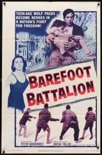 7b042 BAREFOOT BATTALION 1sh '54 Greek thieves, beggars, and urchins remain the heroes!