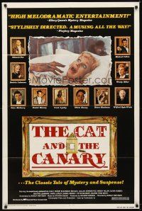 7b095 CAT & THE CANARY 1sh '79 Radley Metzger, Honor Blackman, Olivia Hussey!