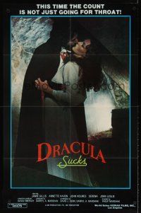 7b167 DRACULA SUCKS 1sh '79 John Holmes, this time the Count is not just going for throat!