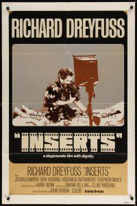 7b383 INSERTS int'l 1sh '76 x-rated Richard Dreyfuss, Jessica Harper, degenerate film with dignity!
