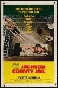 7b401 JACKSON COUNTY JAIL int'l 1sh '76 what they did to Yvette Mimieux in jail is a crime!