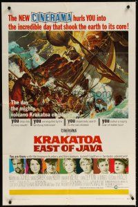 7b440 KRAKATOA EAST OF JAVA style C 1sh '69 the day that shook the Earth to its core, Cinerama!